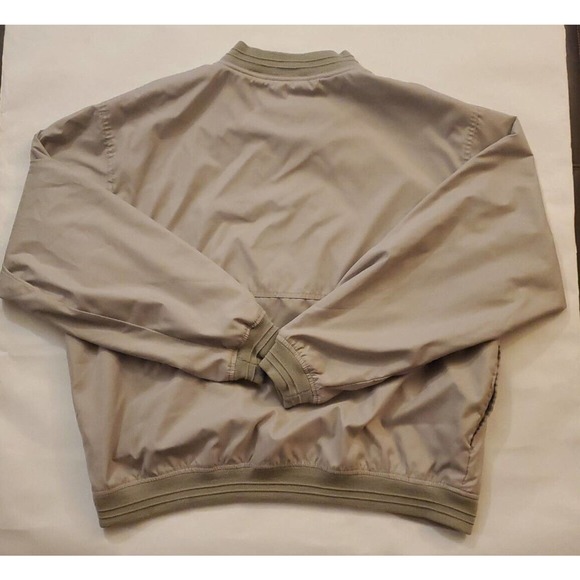 Vintage 90s Members Only Windbreaker Jacket Pullover Mens XL Beige - Old School - Picture 9 of 9